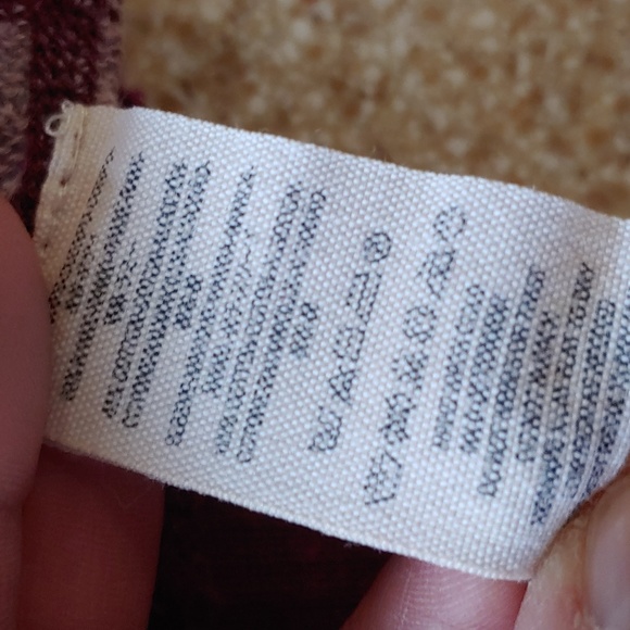 We The Free Oversized V Neck Striped Sweater Size M - Picture 8 of 10